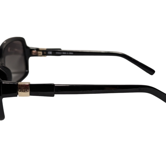 Furla Scilla SU4770J COL. Z42P Sunglasses Black Butterfly Frames w/ Black Lenses - Picture 5 of 12